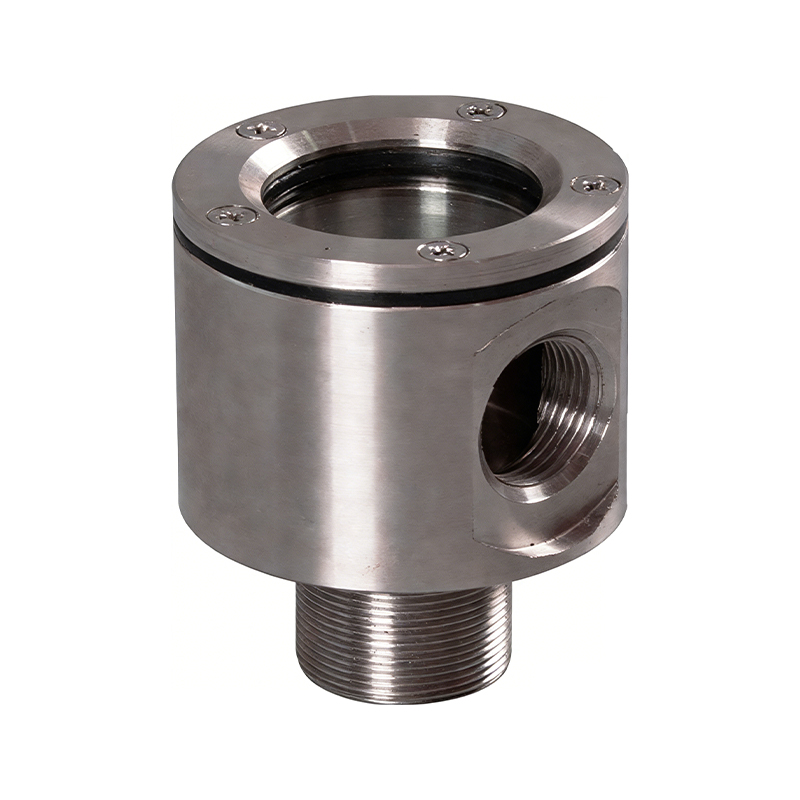 适用于 AdBlue 和工业流体的不锈钢流量指示器/瞄准玻璃 – FGYH0006-S