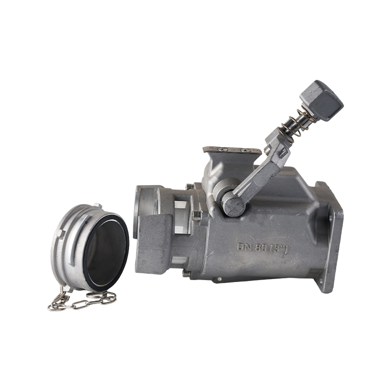 法国标准铝制底部卸载适配器,用于安全燃料和液体转移