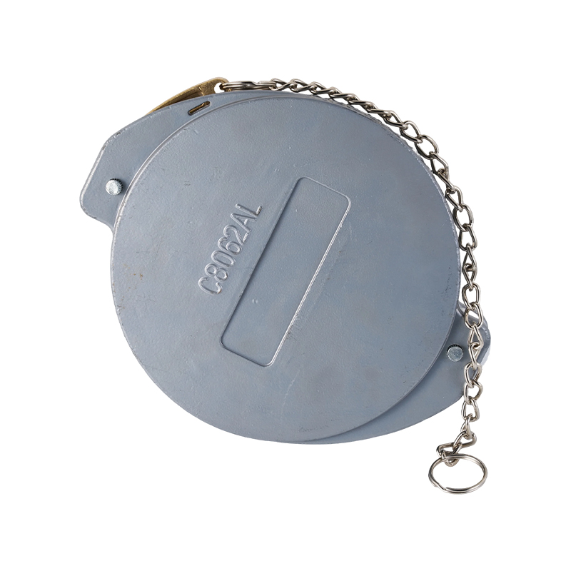 带硬化滚轮的铝制涂漆防尘盖,用于 API 底部装载适配器