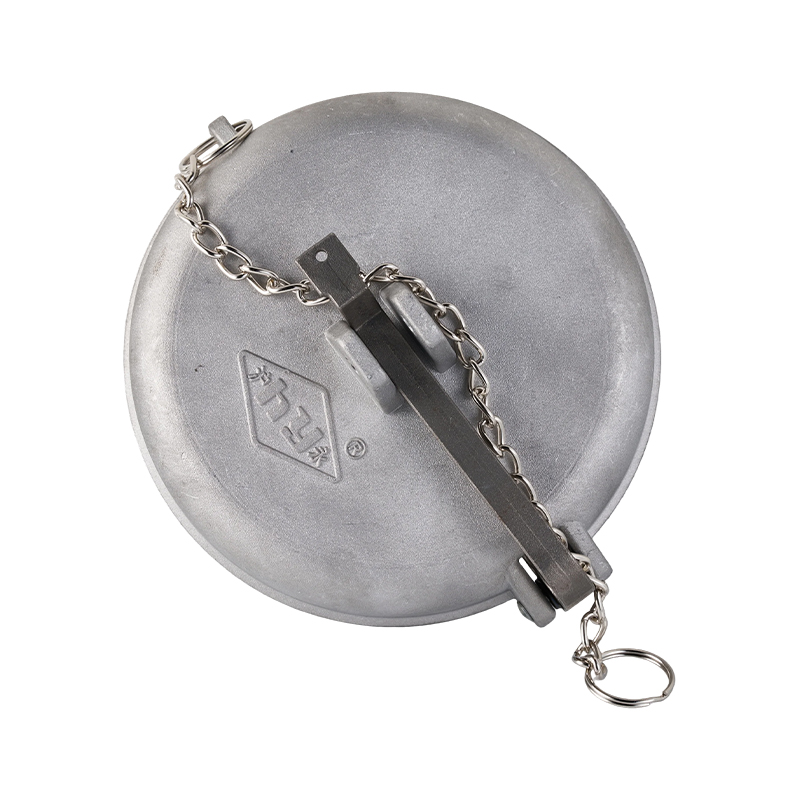 API 底部装载适配器的铝制防护防尘盖(4 英寸,适用于燃油罐车）