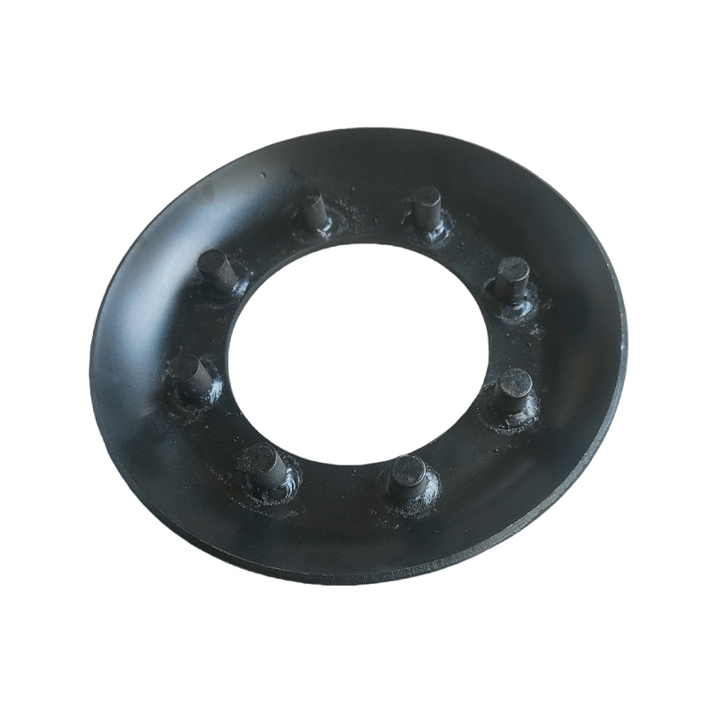 预焊内螺纹油罐车底阀安装法兰（油罐车底阀焊接集水坑）