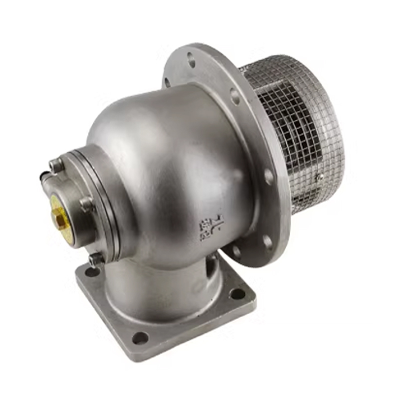 不锈钢 4 英寸气动罐底阀（HB804CQ-100RSS）– 适用于化学品和水罐车