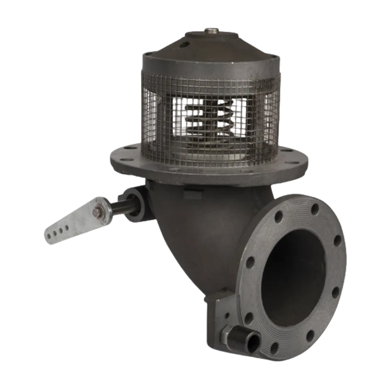 紧凑型 4 英寸手动油箱底阀（HB804AS-100) – 适用于燃油和危险液体罐车