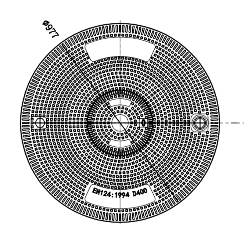 900毫米网口SMC密封井盖系列