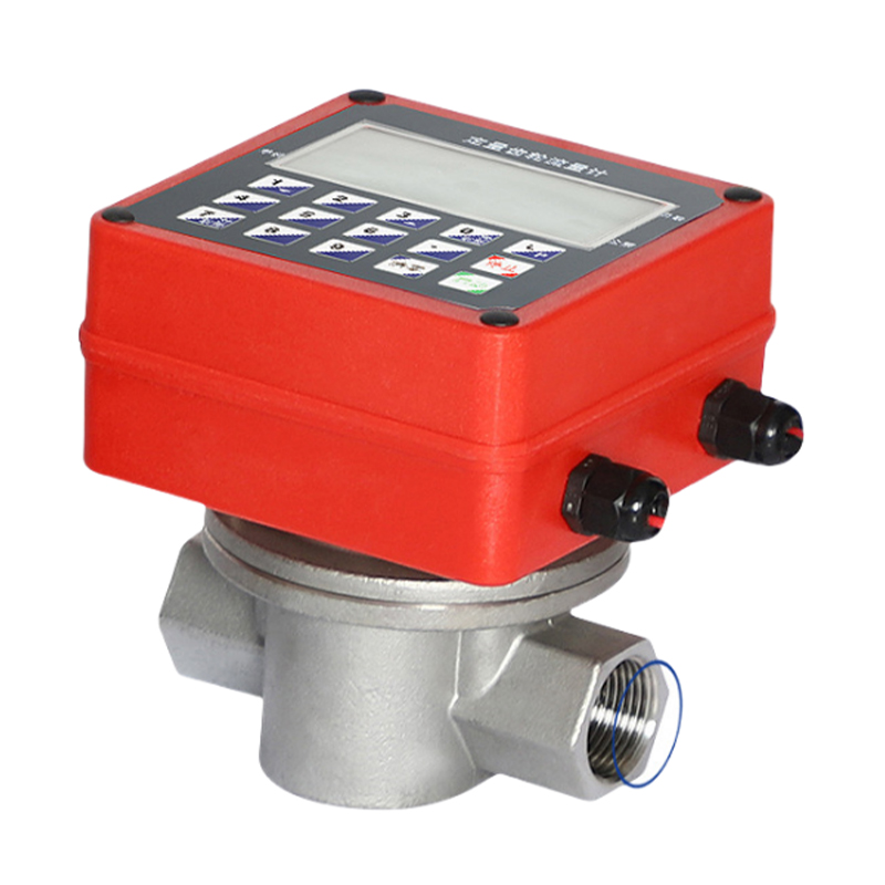 OGM-25Q-Slim系列轻质电子预设椭圆齿轮流量计,用于泵控液体分配