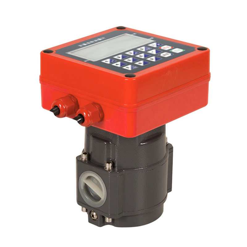 WWM-25Q系列铝制电子预设腰轮流量计（泵控液体测量）