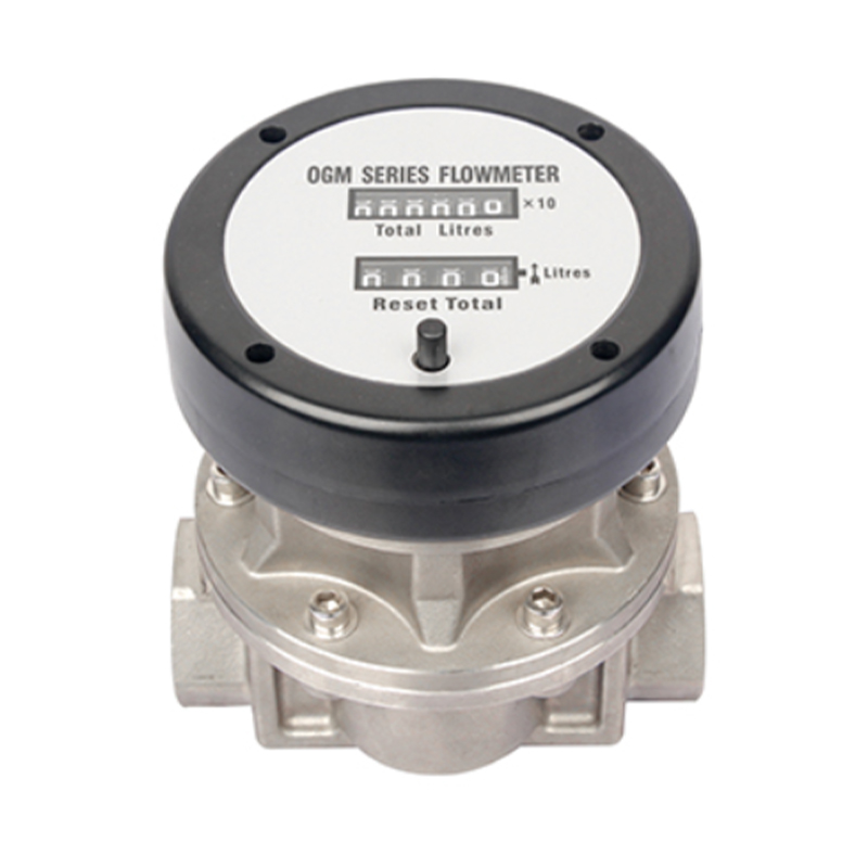 OGM-25X-SS系列不锈钢精密椭圆齿轮流量计,用于工业液体测量