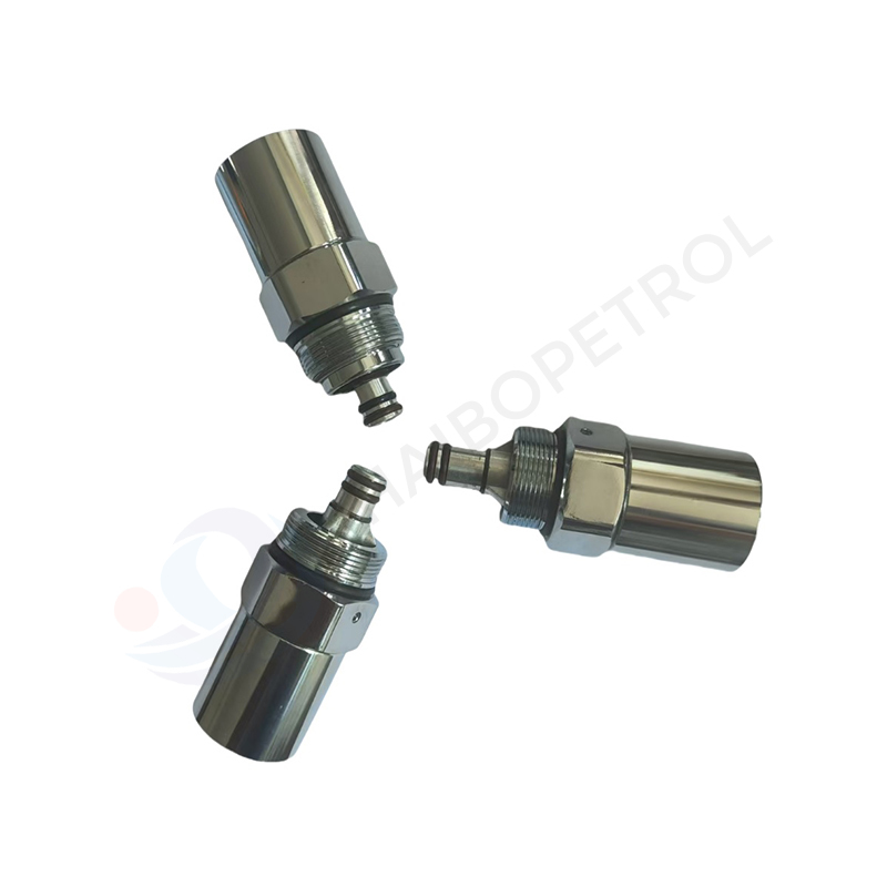 可重复使用的蒸汽回收软管接头