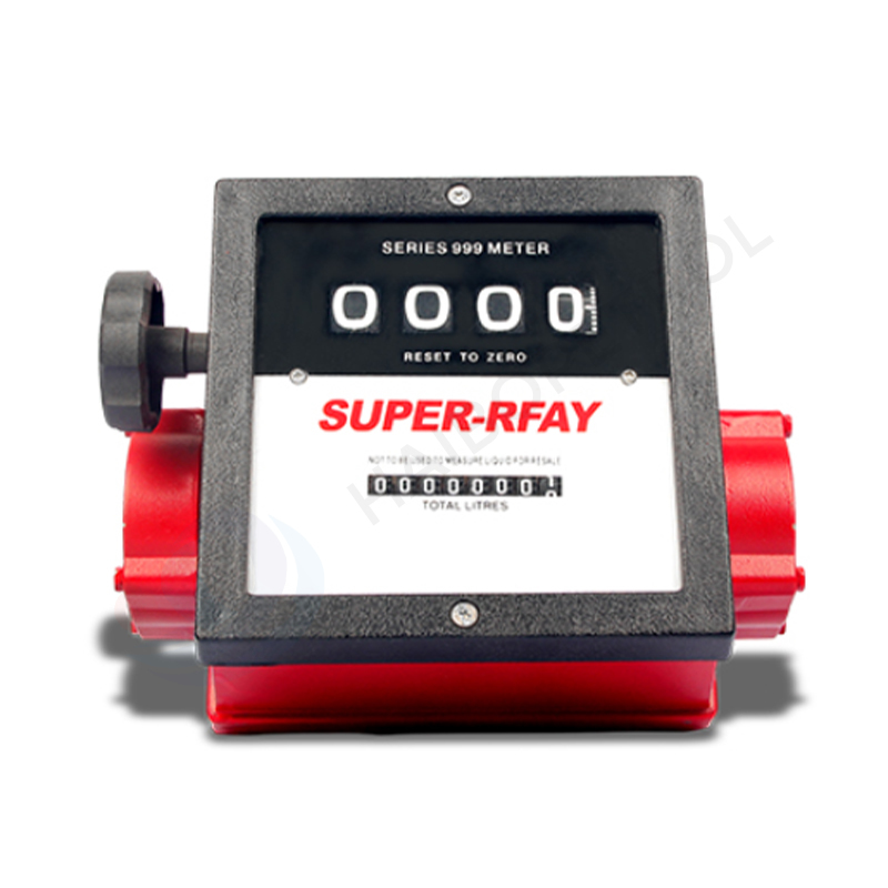 用于非商业燃料测量的高精度机械铝流量计