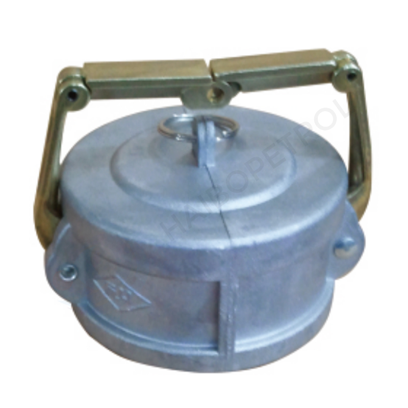 铝制可锁凸轮锁防尘盖 – 工业流体保护解决方案